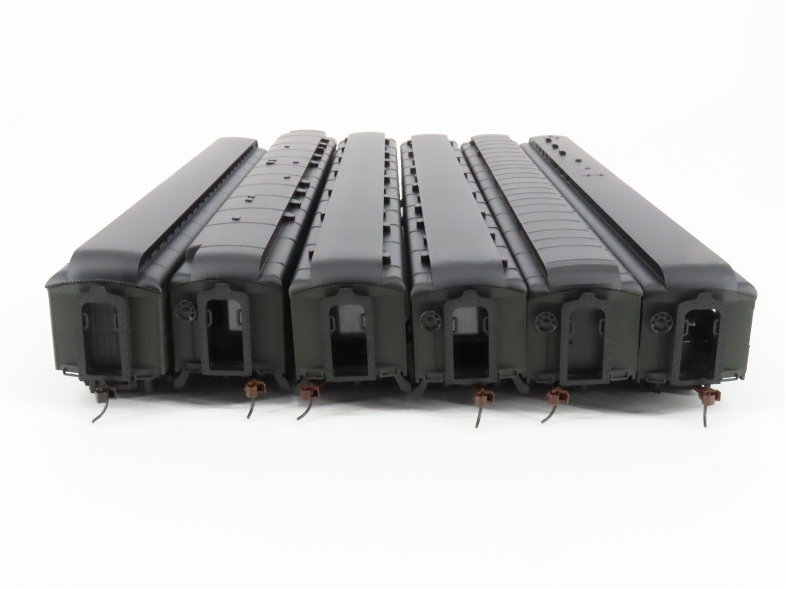 LOT of 6 HO Scale IHC Premier B&O Baltimore & Ohio Heavyweight Passenger Cars