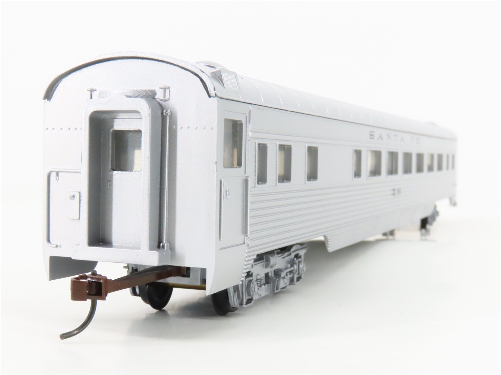 HO Con-Cor 0001-000702 ATSF Santa Fe Corrugated Side 85' Coach Passenger #2865