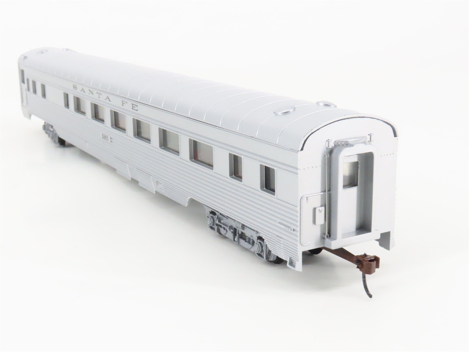 HO Con-Cor 0001-000702 ATSF Santa Fe Corrugated Side 85' Coach Passenger #2865