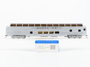 HO Scale Bachmann Silver 13002 ATSF Santa Fe 85' Full Dome Passenger Car #507