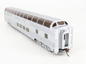 HO Scale Bachmann Silver 13002 ATSF Santa Fe 85' Full Dome Passenger Car #507