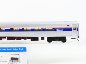 HO Scale Bachmann Silver 13114 AMTK Amtrak Ph. IV Amfleet I Coach Passenger No#