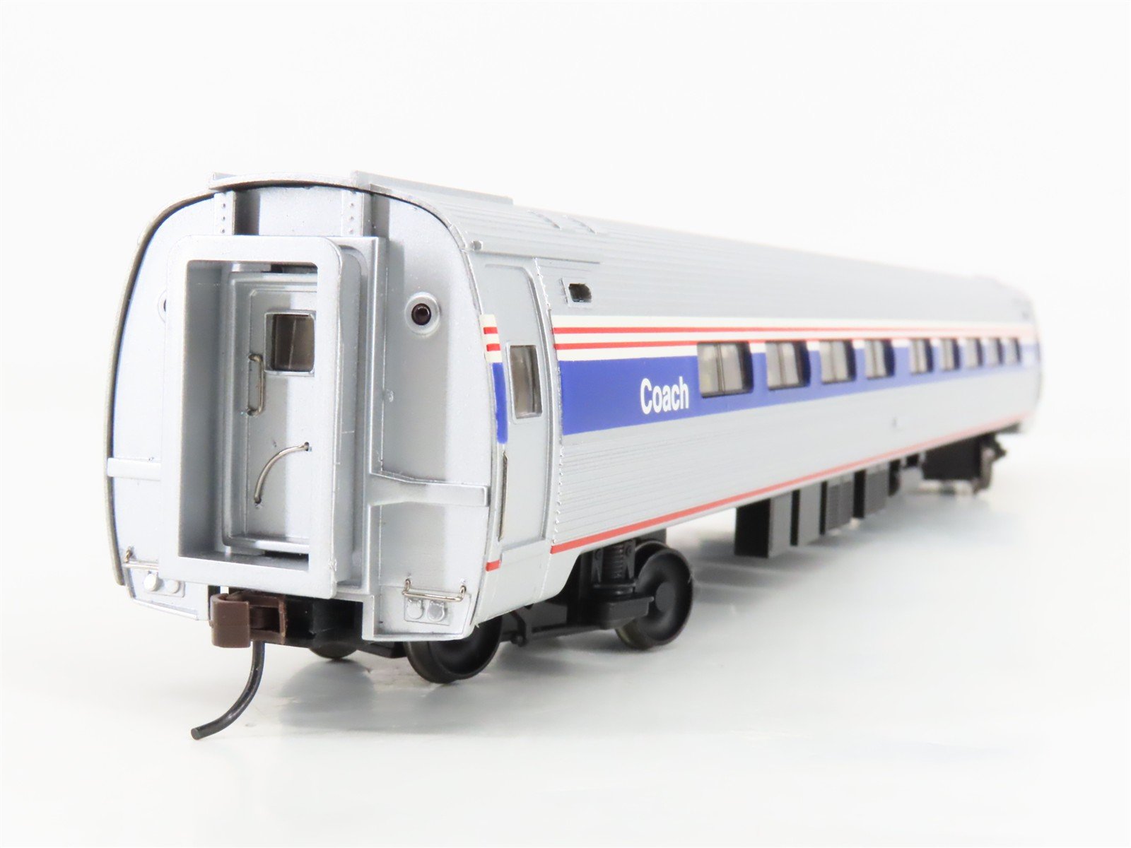 HO Scale Bachmann Silver 13114 AMTK Amtrak Ph. IV Amfleet I Coach Passenger No#