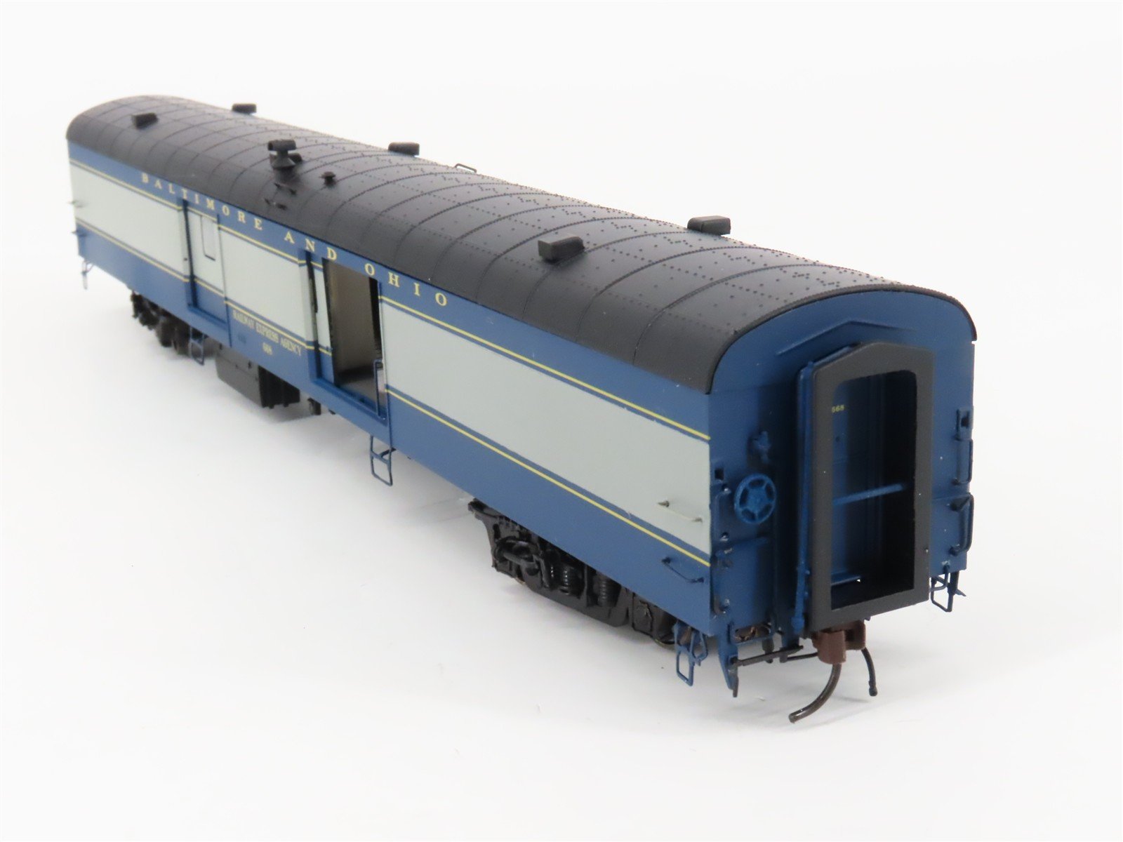 HO Scale Rapido 106112 B&O Baltimore & Ohio Baggage-Express Passenger Car #668