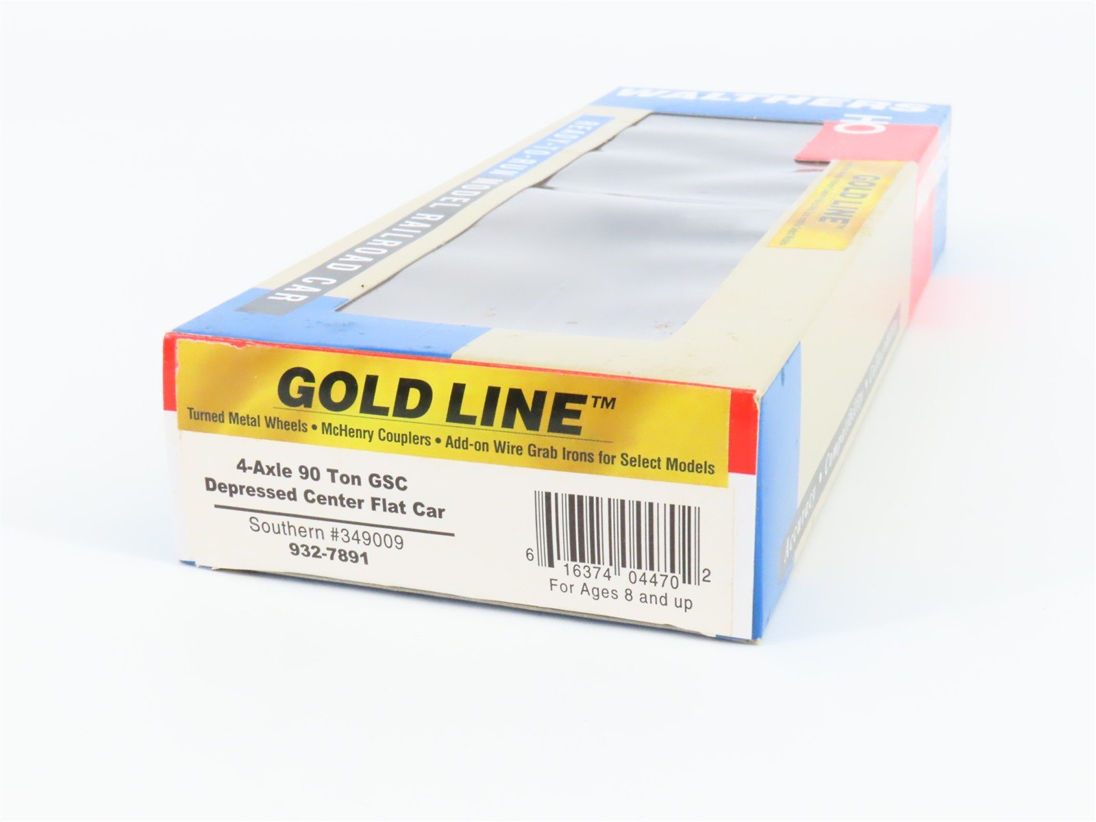 HO Scale Walthers Gold 932-7891 SOU Southern Depressed Center Flat Car #349009