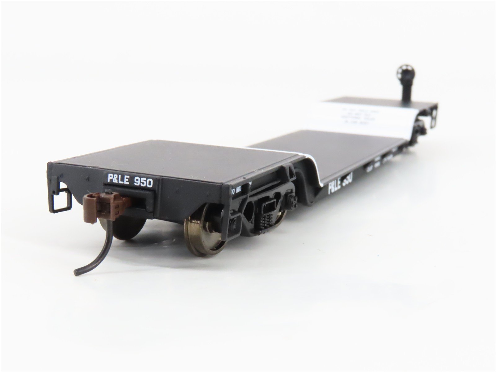 HO Scale Walthers Gold 932-7893 P&LE GSC 4-Axle Depressed Center Flat Car #950