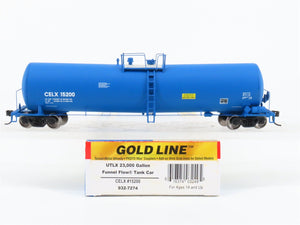 HO Scale Walthers Gold 932-7274 CELX 23k Gallon Funnel Flow Tank Car #15200