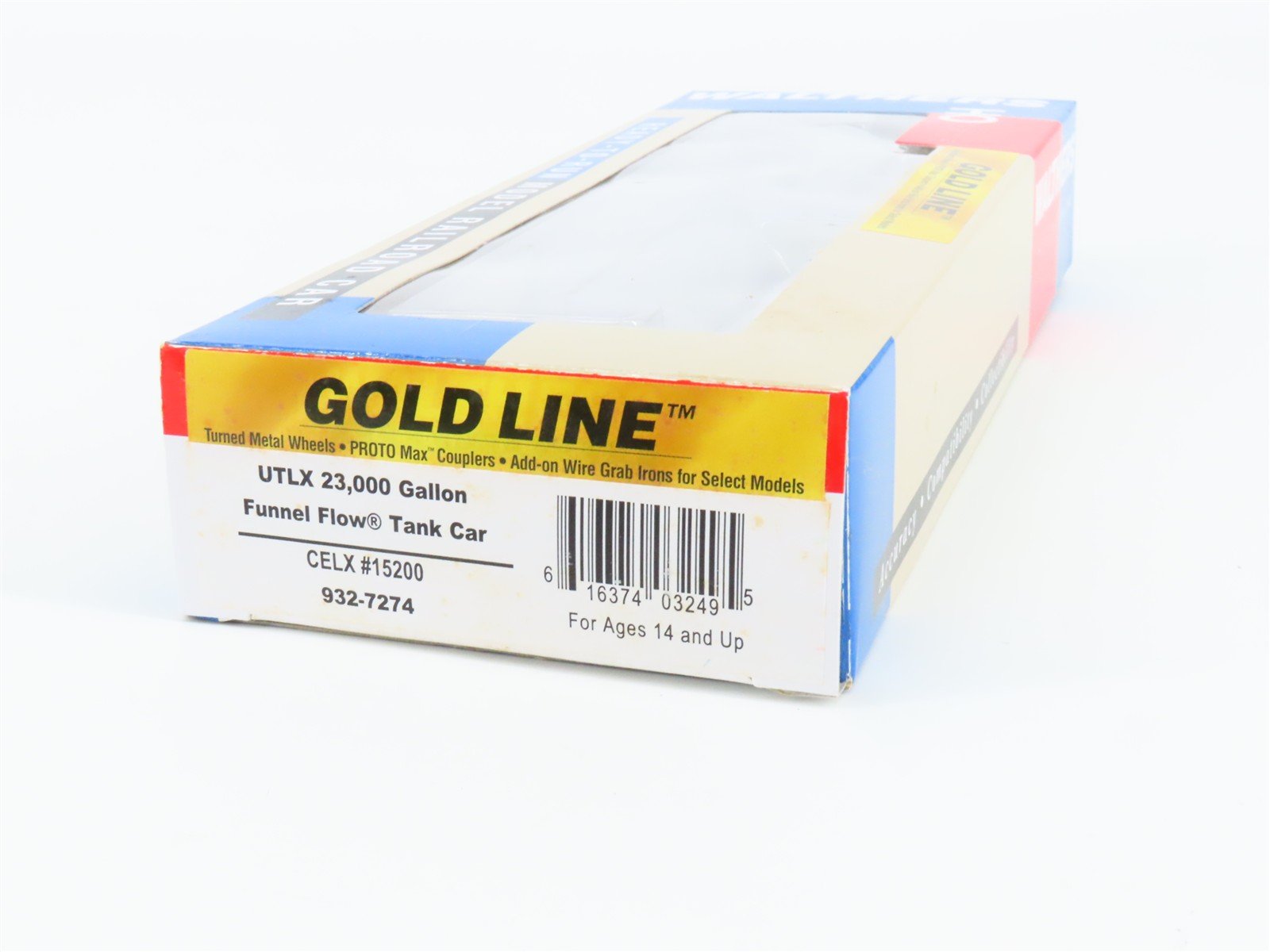 HO Scale Walthers Gold 932-7274 CELX 23k Gallon Funnel Flow Tank Car #15200