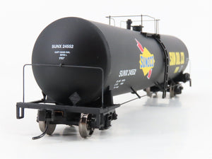 HO Scale Walthers Gold 932-7262 SUNX Sunoco Funnel Flow Tank Car #24552