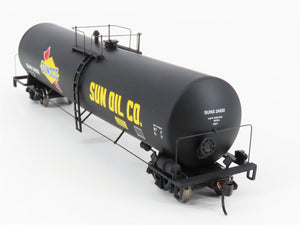 HO Scale Walthers Gold 932-7262 SUNX Sunoco Funnel Flow Tank Car #24552