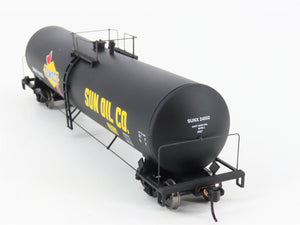 HO Scale Walthers Gold 932-7262 SUNX Sunoco Funnel Flow Tank Car #24552