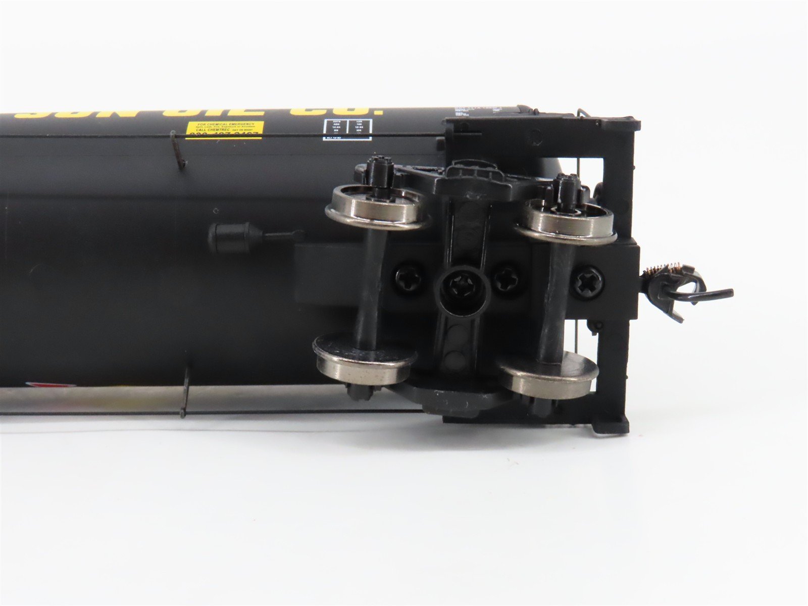 HO Scale Walthers Gold 932-7262 SUNX Sunoco Funnel Flow Tank Car #24552
