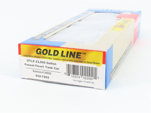 HO Scale Walthers Gold 932-7262 SUNX Sunoco Funnel Flow Tank Car #24552