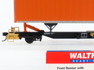 HO Walthers 932-39814 TTX Front Runner TOFC Flat Car #120042 w/Schneider Trailer
