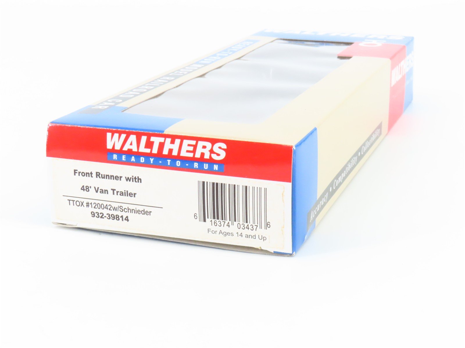HO Walthers 932-39814 TTX Front Runner TOFC Flat Car #120042 w/Schneider Trailer