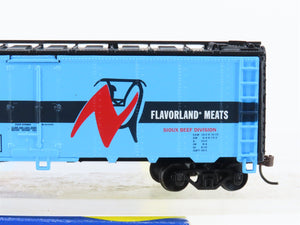 HO Scale Athearn 7125 MNX Needham Packing Flavorland Meat 40' Steel Reefer #2374