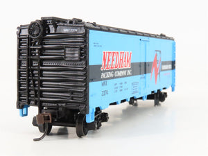 HO Scale Athearn 7125 MNX Needham Packing Flavorland Meat 40' Steel Reefer #2374