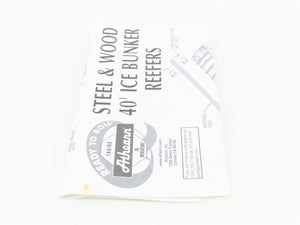 HO Scale Athearn 71314 URTX American Beef Packers 40' Steel Reefer #75546