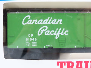 LOT of 3 HO Scale Walthers Trainline PRR, GN, & CP Box Cars & Stock Car