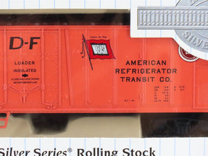 LOT of 4 HO Bachmann Silver WADX, EL, ATSF & GN Box Car & Covered Hoppers