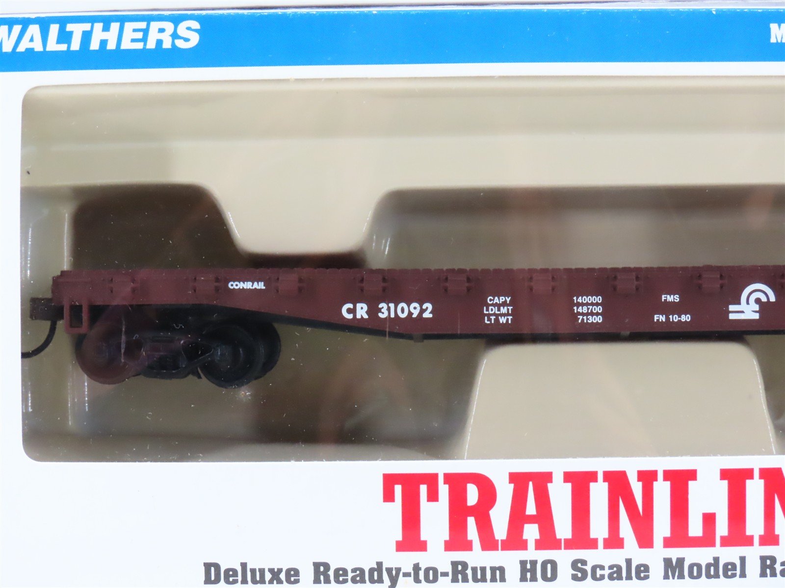 LOT of 3 HO Scale Walthers Trainline CR Conrail & NS Norfolk Southern Flat Cars