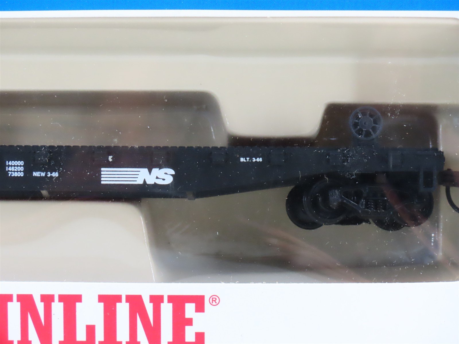 LOT of 3 HO Scale Walthers Trainline CR Conrail & NS Norfolk Southern Flat Cars