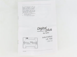 Lenz Digital Plus #12100 LK100 Reverse Loop Module