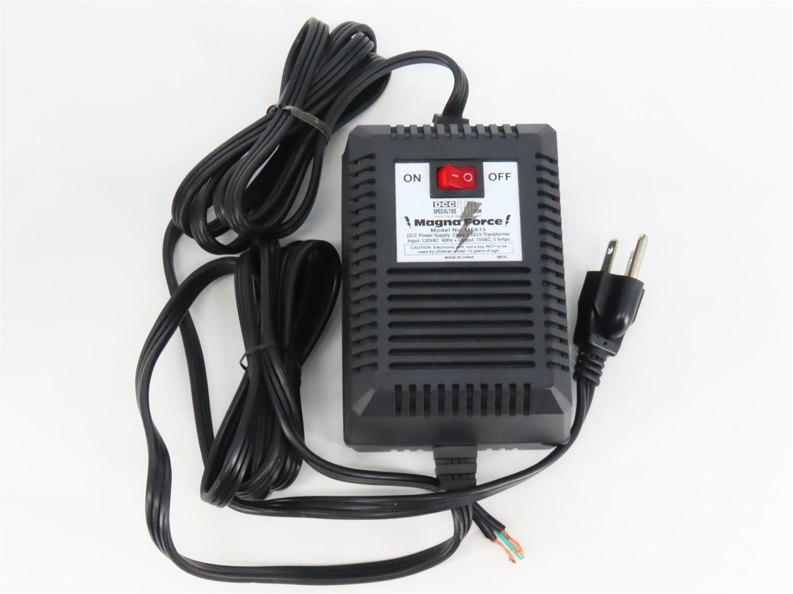 DCC Specialties MF615 MagnaForce AC/AC Adapter Power Supply - 15V, 5A