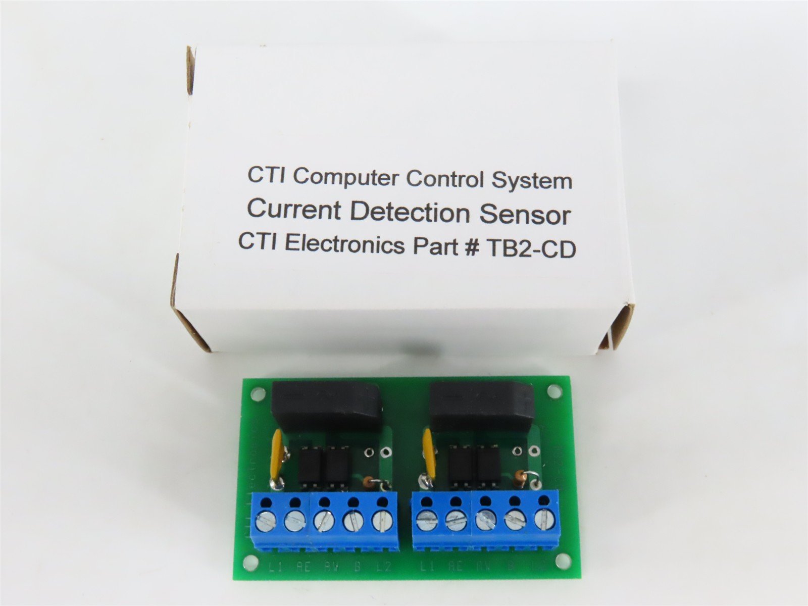 CTI Electronics #TB2-CD Computer Control System Current Detection Sensors 4-Pack