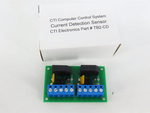 CTI Electronics #TB2-CD Computer Control System Current Detection Sensors 4-Pack