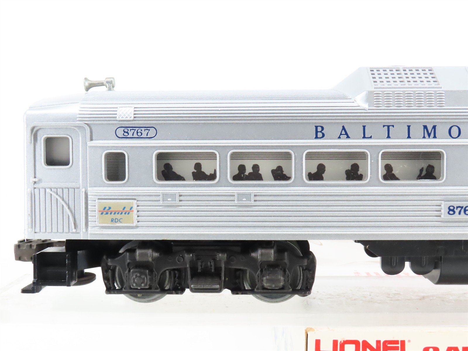 O27 Gauge 3-Rail Lionel 6-8767 B&O Budd RDC-1 Rail Diesel Car - Unpowered