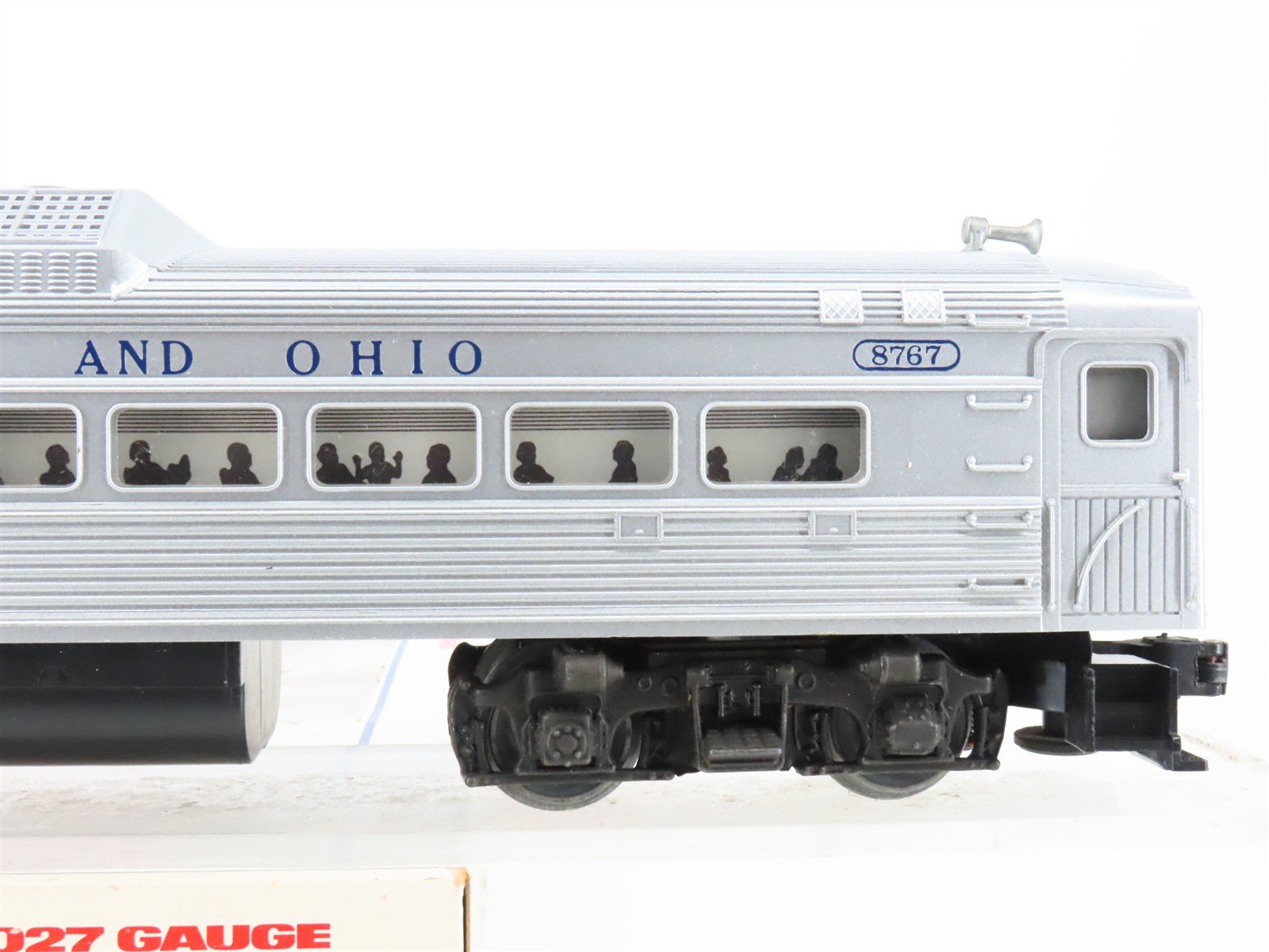O27 Gauge 3-Rail Lionel 6-8767 B&O Budd RDC-1 Rail Diesel Car - Unpowered