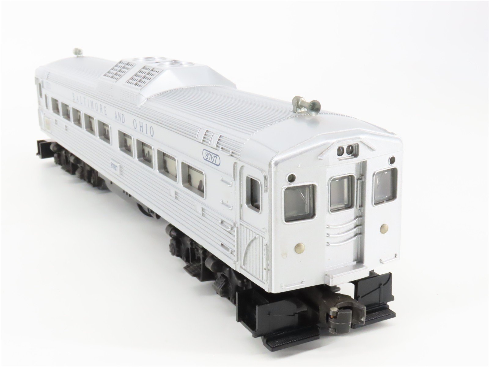 O27 Gauge 3-Rail Lionel 6-8767 B&O Budd RDC-1 Rail Diesel Car - Unpowered