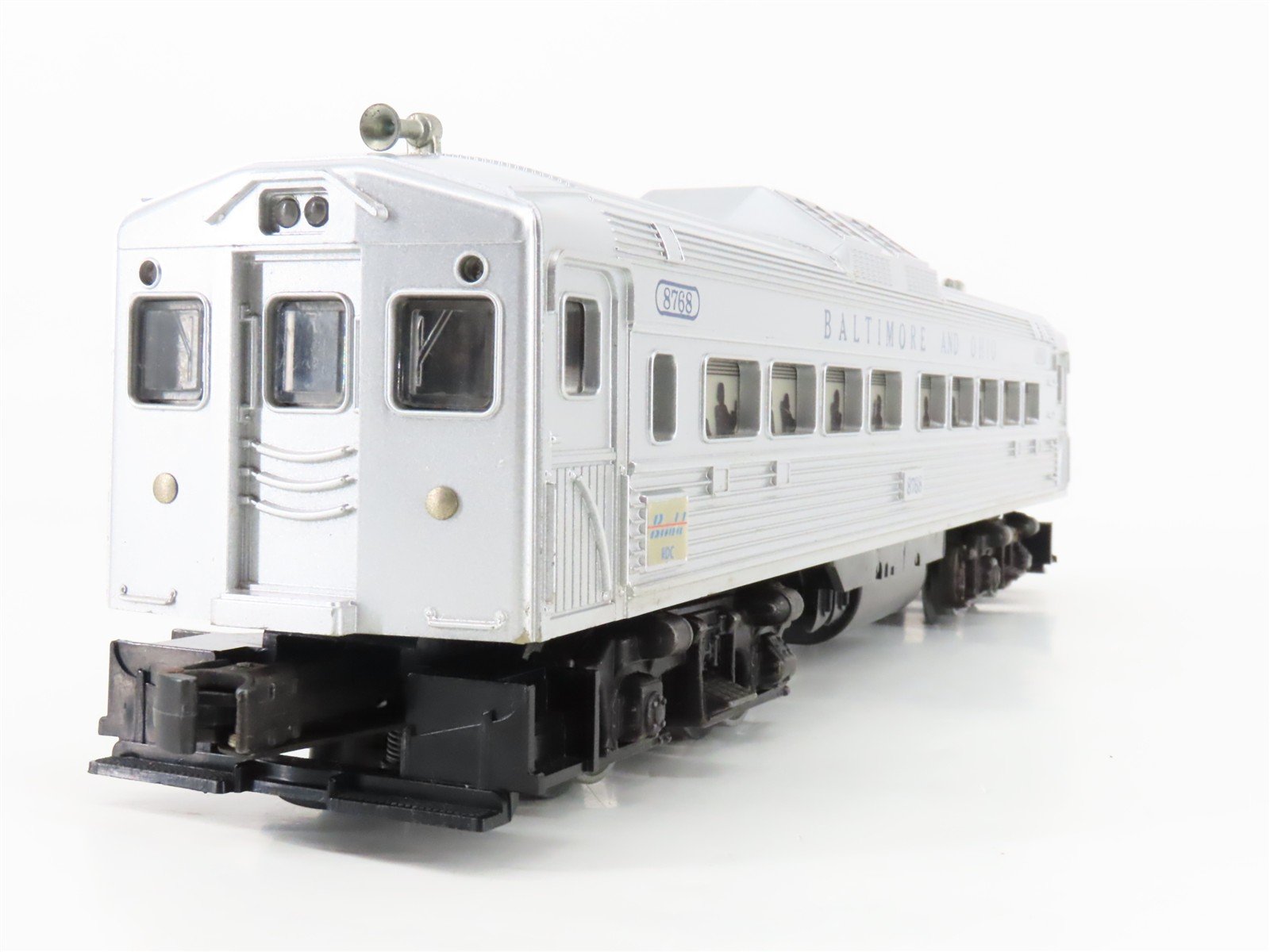 O27 Gauge 3-Rail Lionel 6-8768 B&O Budd RDC-1 Rail Diesel Car - Unpowered