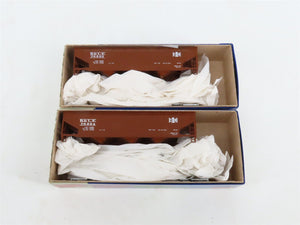HO Roundhouse MDC Kits 1618 B&LE Bessemer & Lake Erie 3-Bay Hopper Set of 12