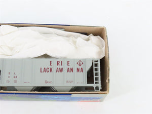 LOT of 2 HO Roundhouse Bev-Bel MDC Kits EL Erie Lackawanna 35' 2-Bay Hoppers