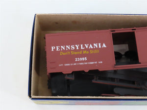 LOT of 4 HO Roundhouse MDC Kits PRR Pennsylvania Reefer, Caboose, & Box Cars