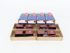 LOT of 4 HO Scale Roundhouse MDC Kits 1042 PRR Pennsylvania 40' Box Cars