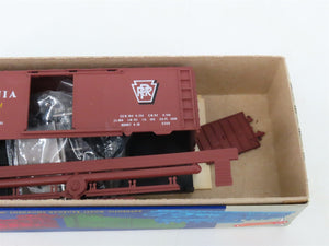LOT of 4 HO Scale Roundhouse MDC Kits 1042 PRR Pennsylvania 40' Box Cars