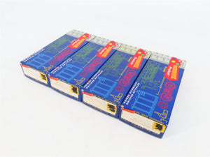 LOT of 4 HO Scale Roundhouse MDC Kits 1042 PRR Pennsylvania 40' Box Cars
