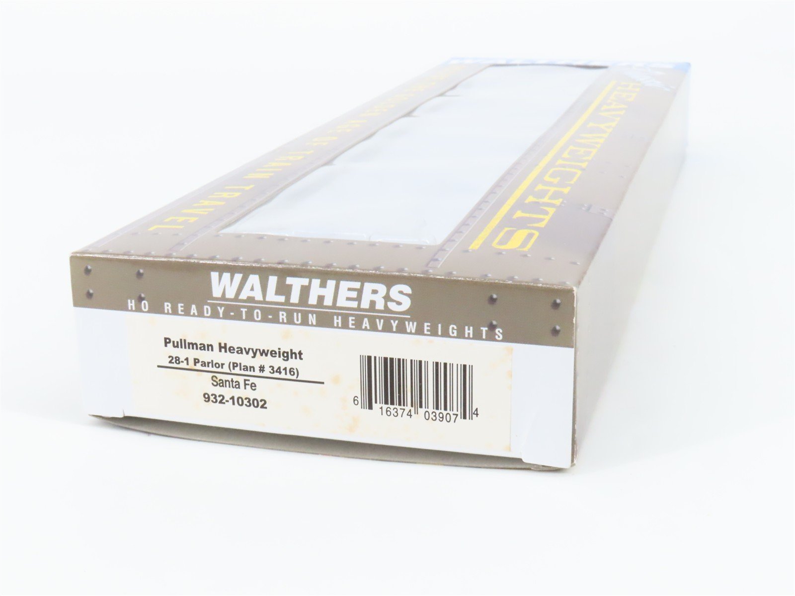 HO Walthers Classic 932-10302 ATSF Santa Fe Heavyweight 28-1 Parlor Passenger