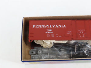 LOT of 4 HO Scale Roundhouse 3rd Rail Graphics MDC Kits 11701 PRR 50' Box Cars