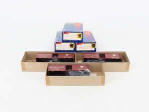 LOT of 3 HO Scale Roundhouse MDC Kits 1042 PRR Pennsylvania 40' Box Cars