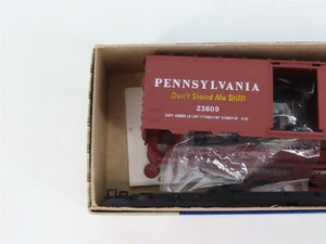 LOT of 3 HO Scale Roundhouse MDC Kits 1042 PRR Pennsylvania 40' Box Cars