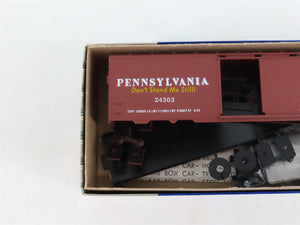 LOT of 3 HO Scale Roundhouse MDC Kits 1042 PRR Pennsylvania 40' Box Cars