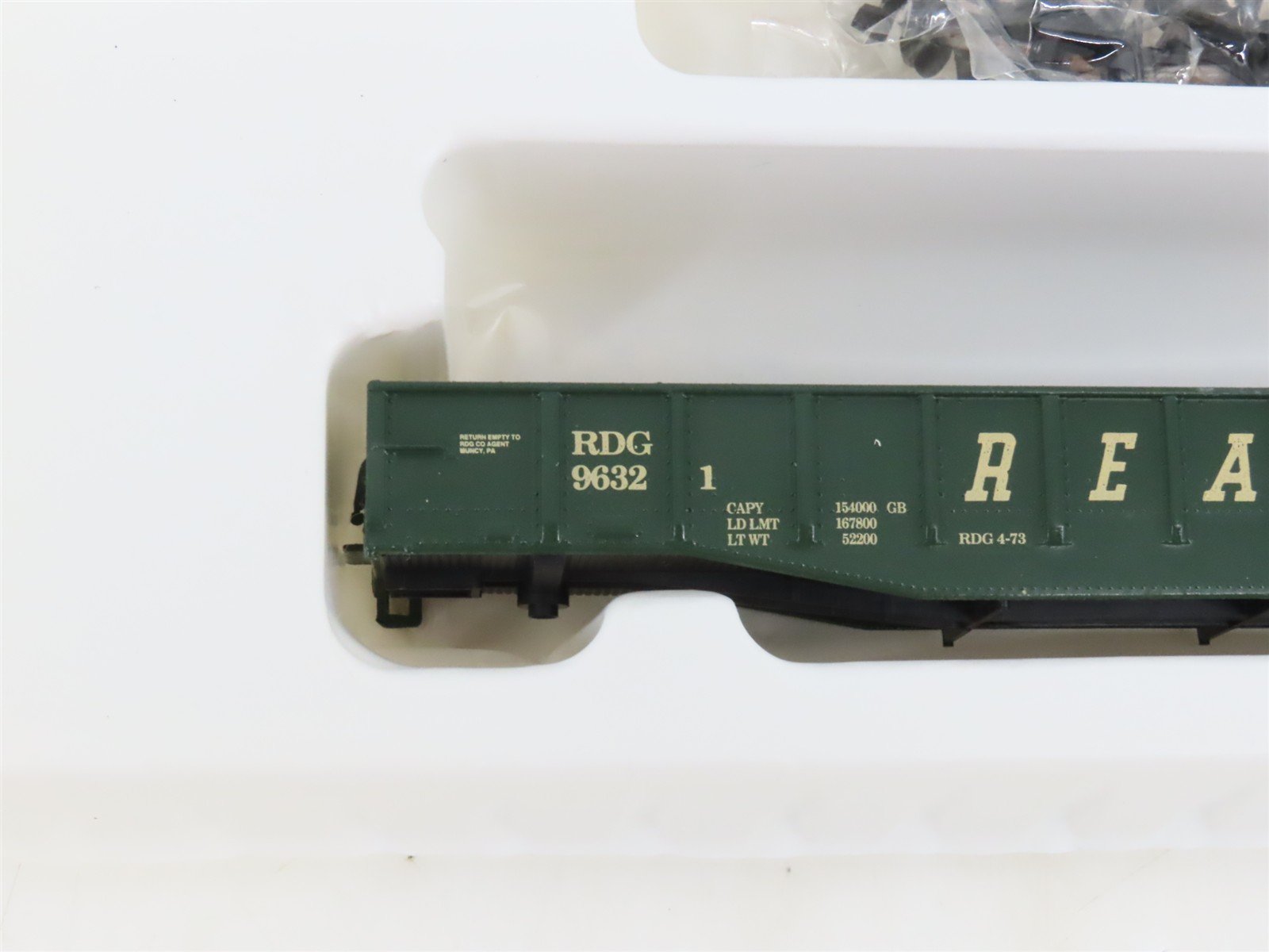 LOT of 3 HO Con-Cor K&D Hobby Distributors Kits RDG Reading 54' Mill Gondolas