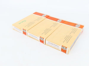 LOT of 3 HO Con-Cor K&D Hobby Distributors Kits RDG Reading 54' Mill Gondolas