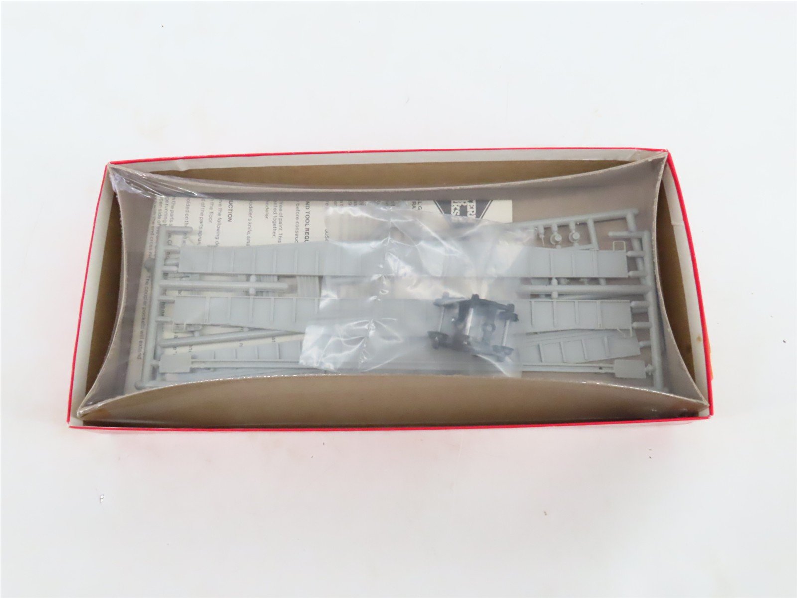LOT of 5 HO Scale Eastern Car Works Kits Undecorated Gondola, Flat Car & Hoppers