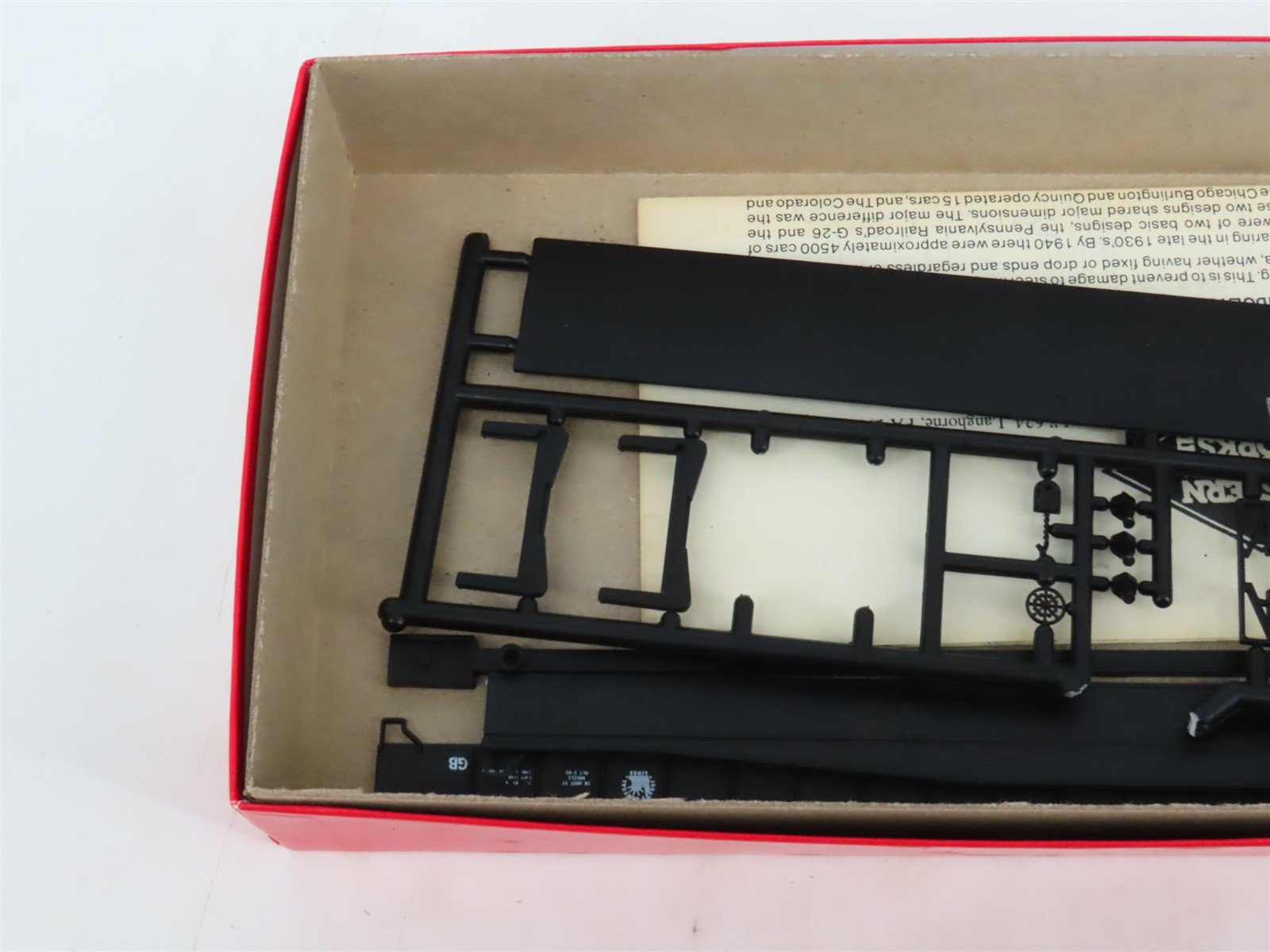 LOT of 2 HO Scale Eastern Car Works Kits CNJ Jersey Central Lines 65' Gondolas
