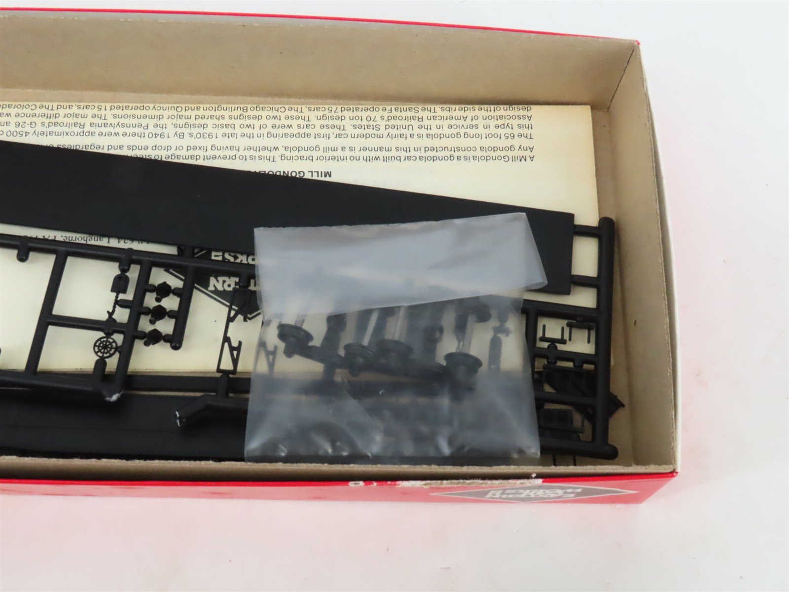 LOT of 2 HO Scale Eastern Car Works Kits CNJ Jersey Central Lines 65' Gondolas